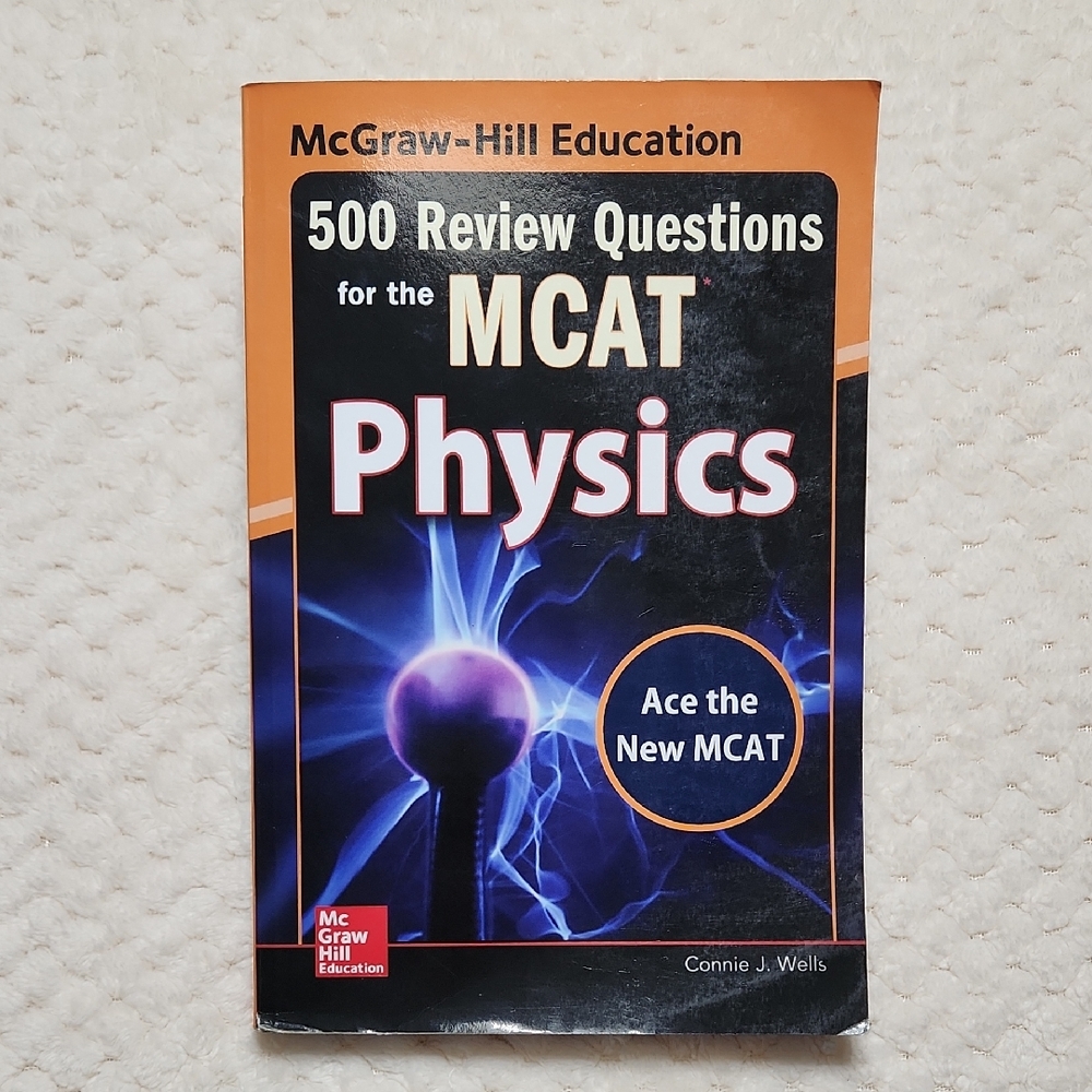 MCAT Physics 500 Questions Review Book